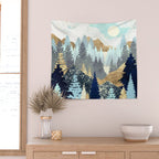 Forest Vista Wall Tapestry Gallery Image 2