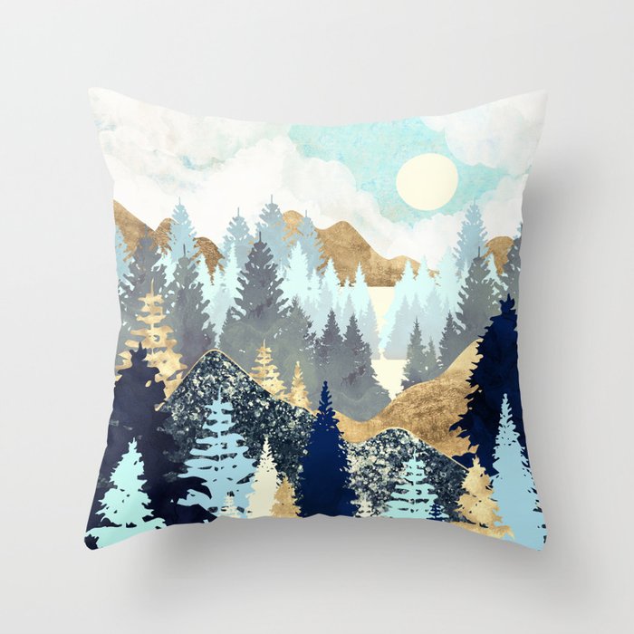 Forest Vista Throw Pillow Gallery Image 6