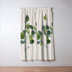 Eucalyptus Branch Window Curtain Gallery Image 3