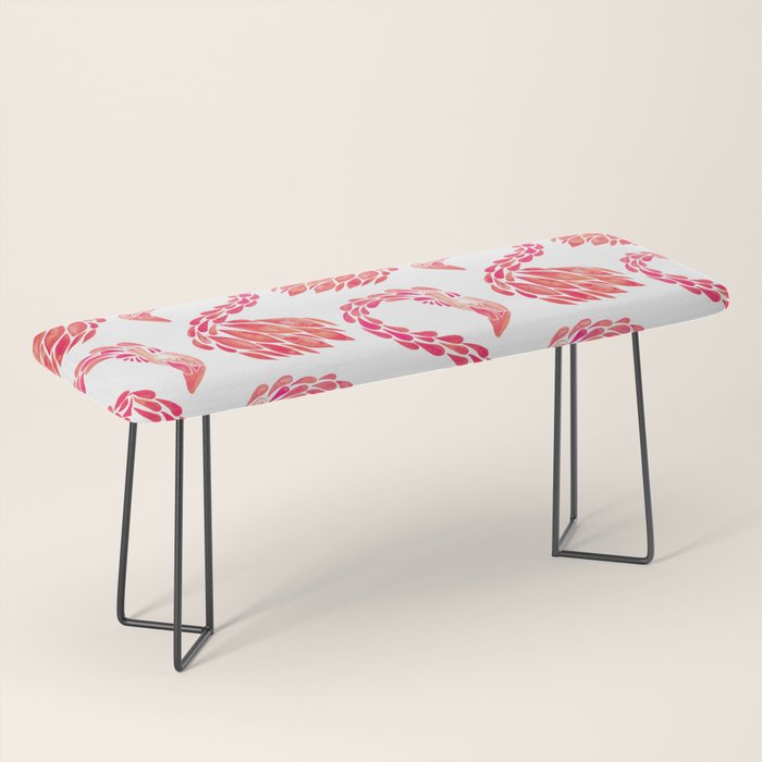 Miami Flamingo - Pink OmbrÃ© Bench Gallery Image 1