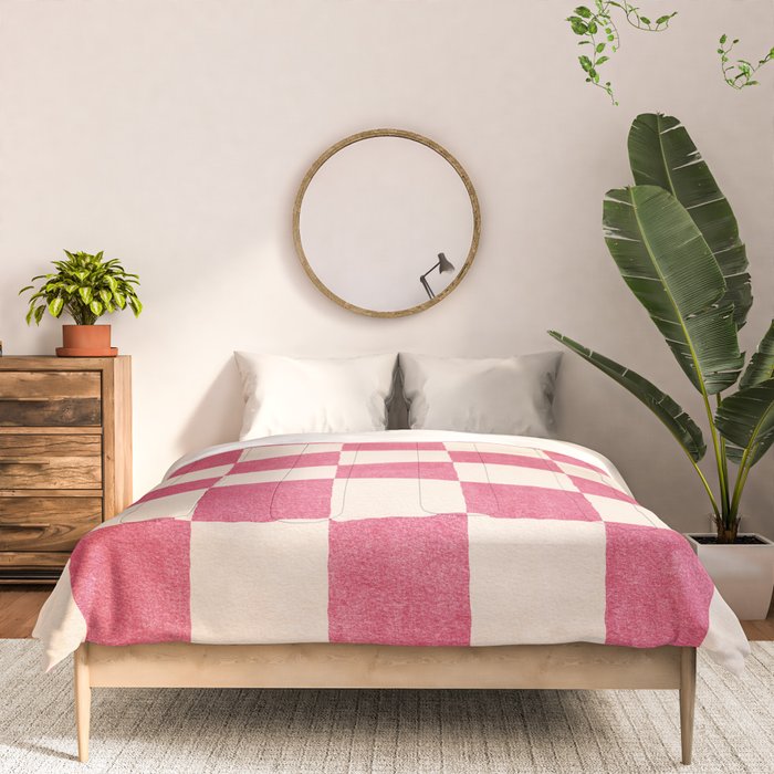 CHECKER - 001 - Dragonfruit Comforter Gallery Image 3
