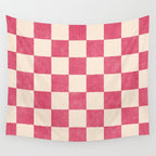 CHECKER - 001 - Dragonfruit Wall Tapestry Gallery Image 4