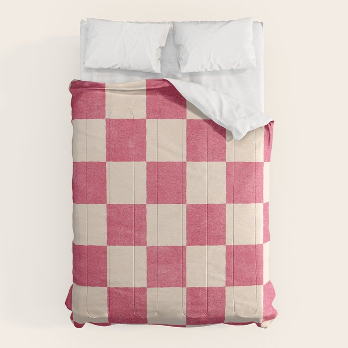 CHECKER - 001 - Dragonfruit Comforter Gallery Image 6