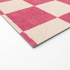 CHECKER - 001 - Dragonfruit Welcome Mat Gallery Image 2