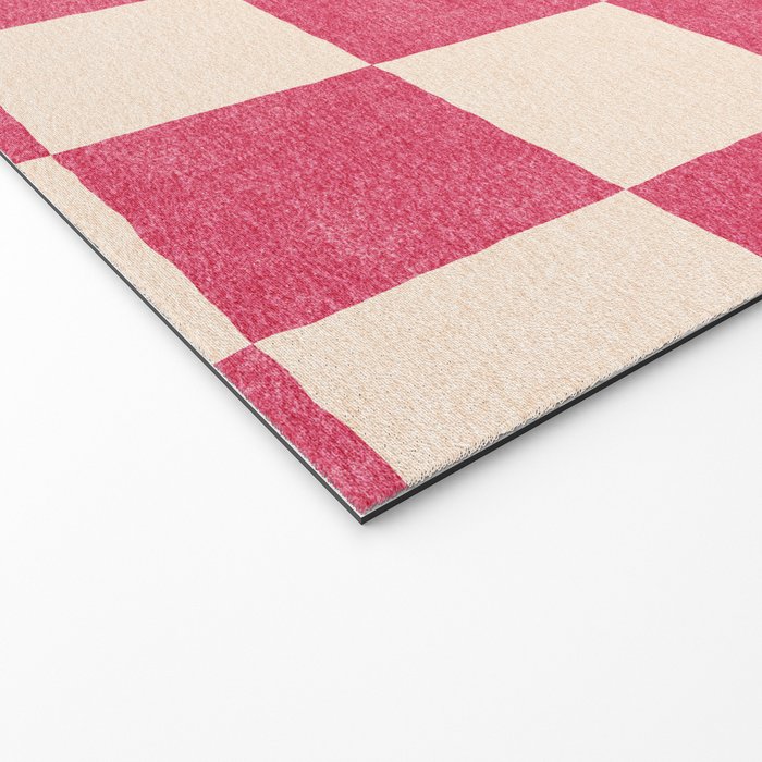CHECKER - 001 - Dragonfruit Welcome Mat Gallery Image 2