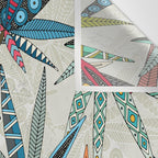 boho weed light Wall Tapestry Gallery Image 3