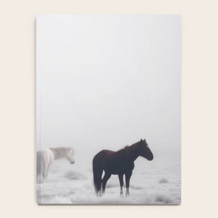 Horses in the Mist II Notebook Gallery Image 4