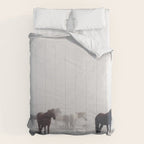 Horses in the Mist II Comforter Gallery Image 6