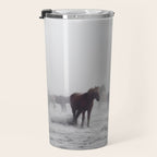 Horses in the Mist II Travel Mug Gallery Image 3