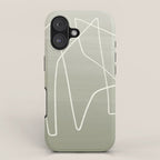 Abstract graphic line intertwining      iPhone Case Gallery Image 1