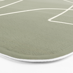 Abstract graphic line intertwining      Bath Mat Gallery Image 3