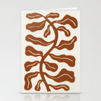 Wind-kissed Plant / Saddle Brown Stationery Card Gallery Image 2