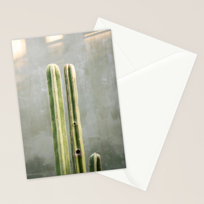 Cacti greens | Oaxaca Mexico travel photography Stationery Card Gallery Image 2