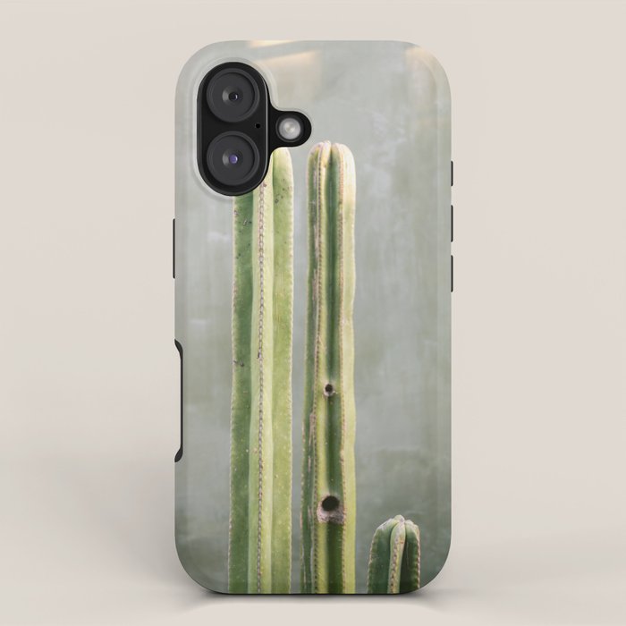 Cacti greens | Oaxaca Mexico travel photography iPhone Case Gallery Image 1