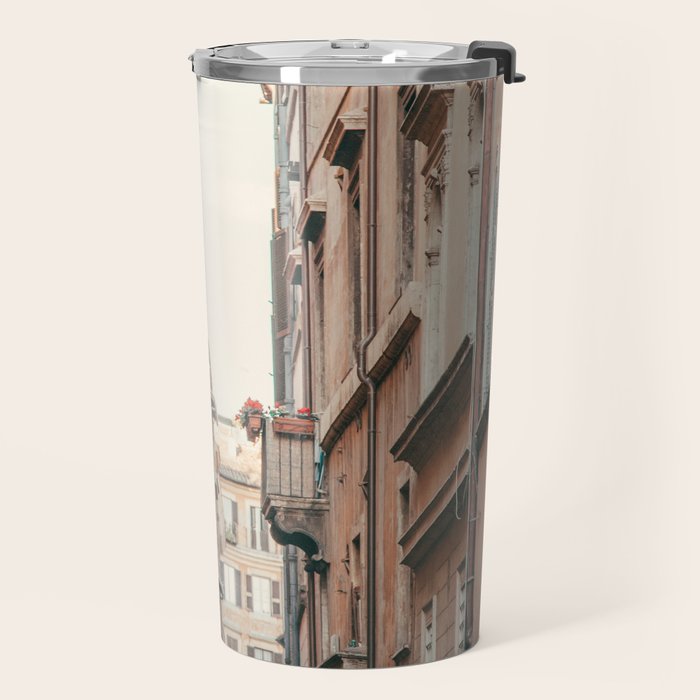 Roman Street - Rome Italy Travel Photography Travel Mug Gallery Image 2