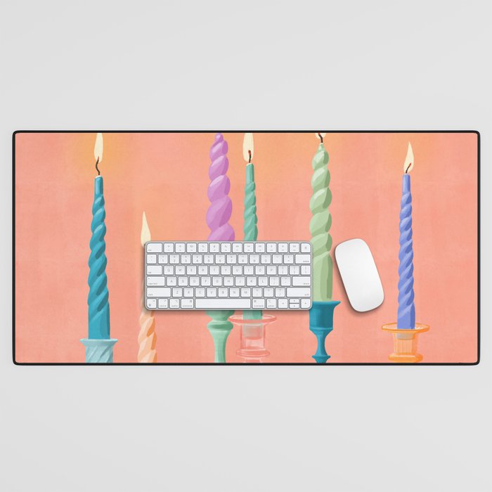 Joyful Lights Desk Mat Gallery Image 1