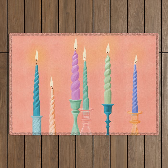 Joyful Lights Outdoor Rug Gallery Image 1