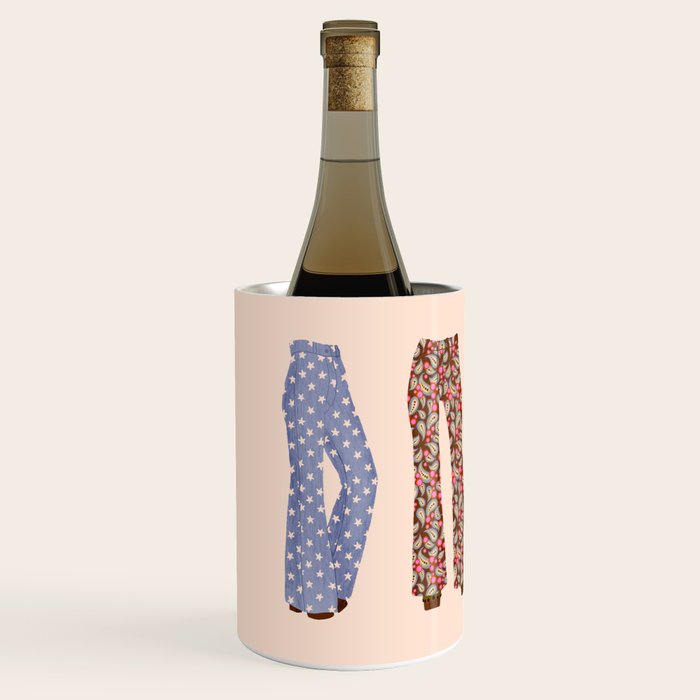 1970s Bellbottom Bliss Retro Fashion Wine Chiller Gallery Image 2
