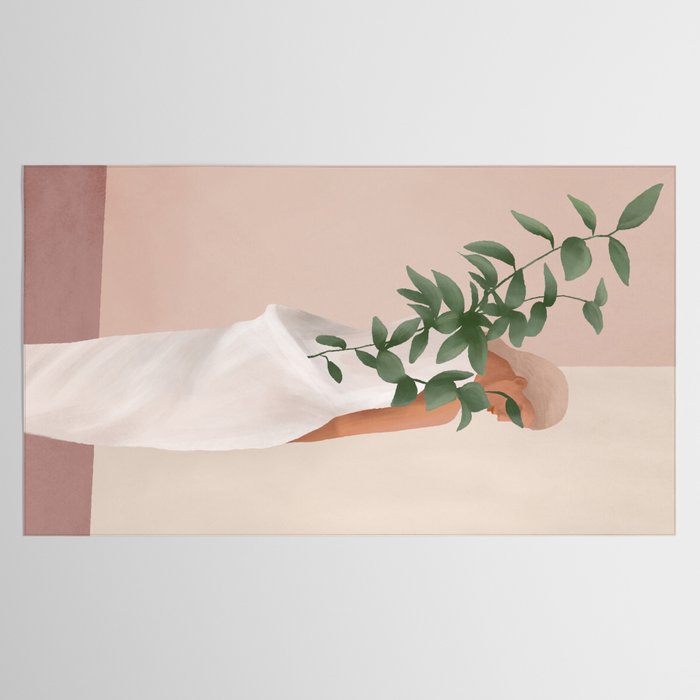 Carrying the Plant Tablecloth Gallery Image 2