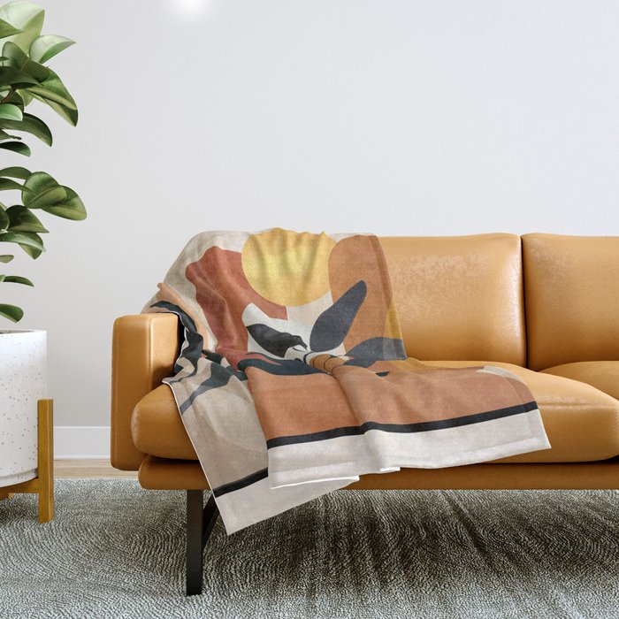 Sunrise Garden 15 Throw Blanket Gallery Image 1