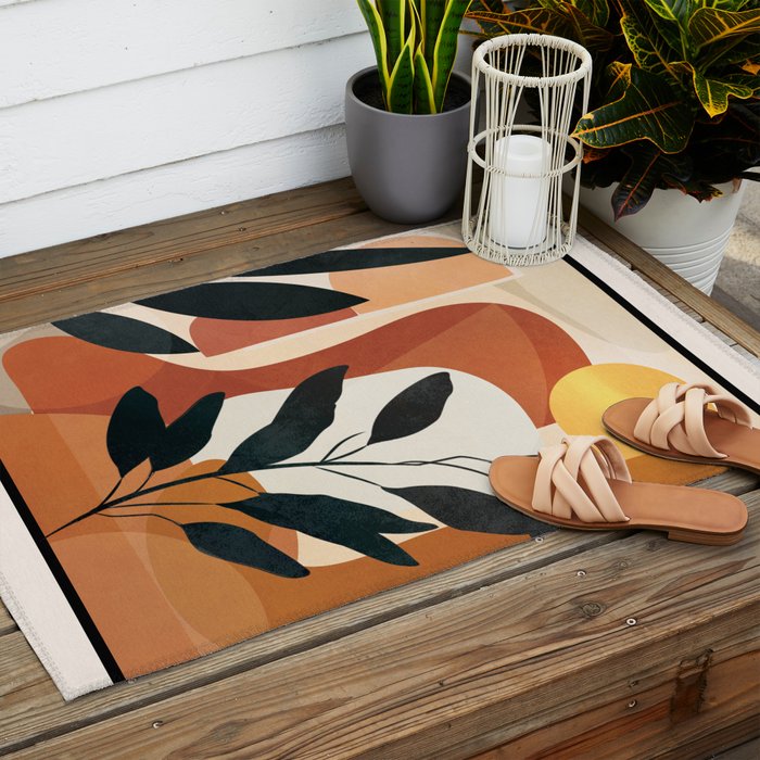 Sunrise Garden 15 Outdoor Rug Gallery Image 2