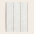  AEGEAN SIMPLE TICKING STRIPE JUTE Poster Gallery Image 4