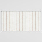  AEGEAN SIMPLE TICKING STRIPE JUTE Desk Mat Gallery Image 3