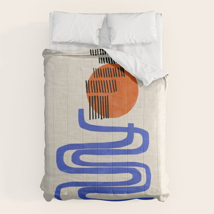Sunset River  Comforter Gallery Image 1