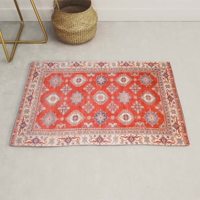 Red Divine Vines Rug Gallery Image 1