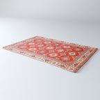 Red Divine Vines Rug Gallery Image 3