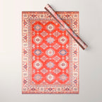 Red Divine Vines Wrapping Paper Gallery Image 1