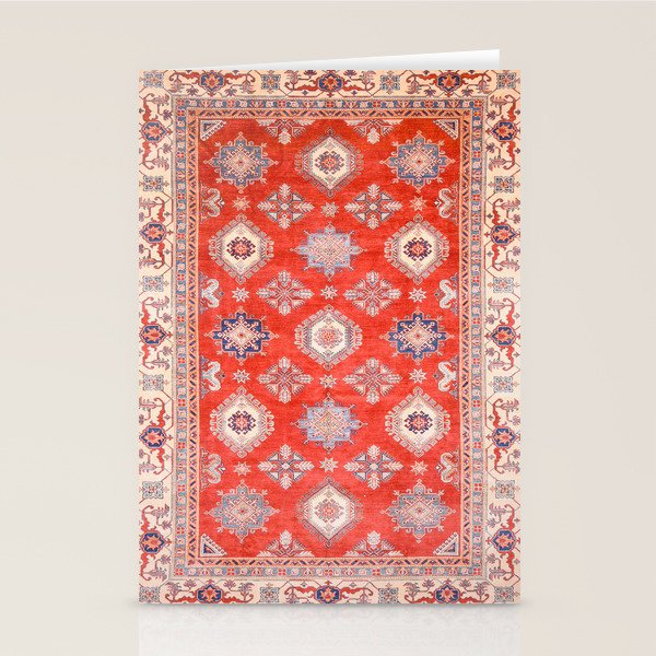 Red Divine Vines Stationery Card Gallery Image 2