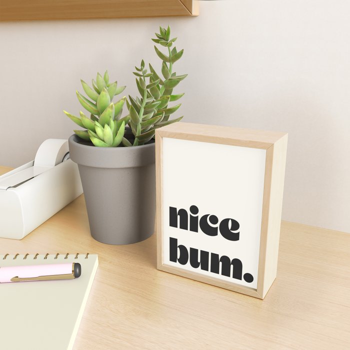 nice bum. Mini Art Print Gallery Image 2