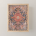 Djosan Poshti West Persian Rug Print Mini Art Print Gallery Image 1