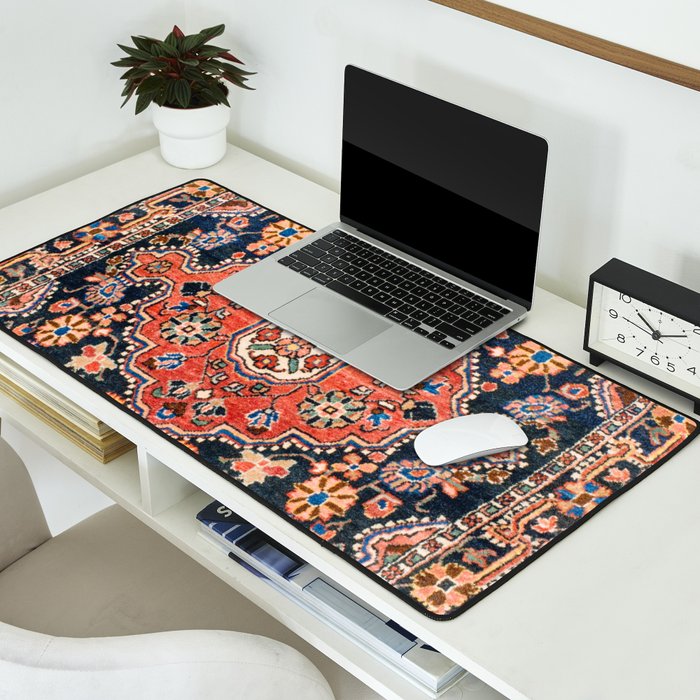 Djosan Poshti West Persian Rug Print Desk Mat Gallery Image 2