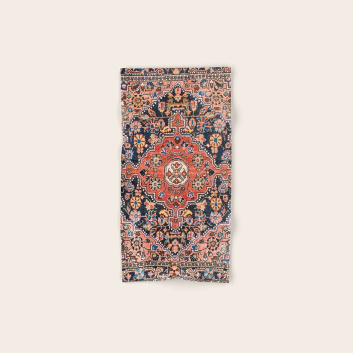 Djosan Poshti West Persian Rug Print Bath Towel Gallery Image 1
