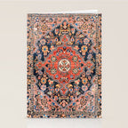 Djosan Poshti West Persian Rug Print Stationery Card Gallery Image 2