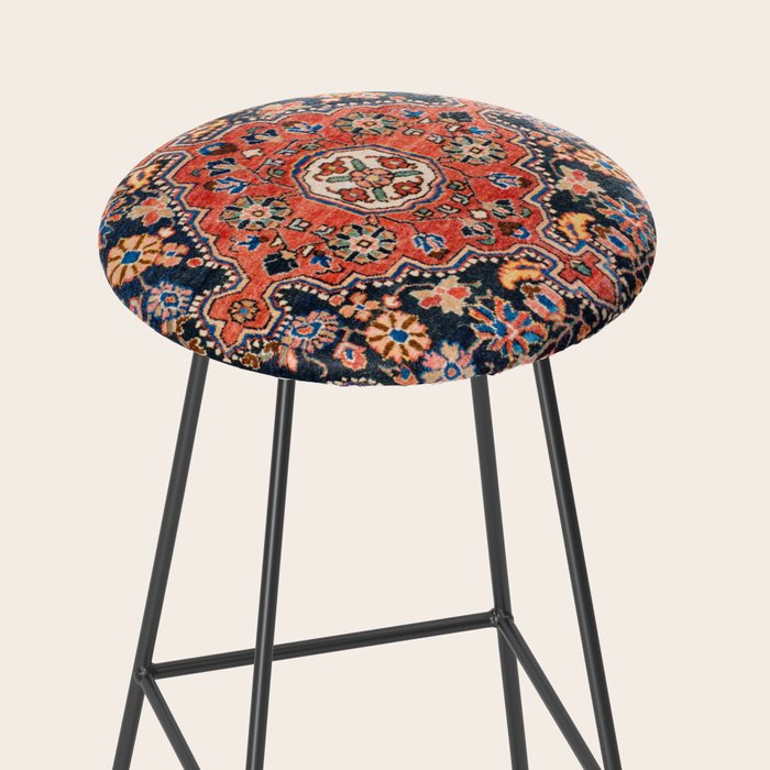 Djosan Poshti West Persian Rug Print Stool Gallery Image 2