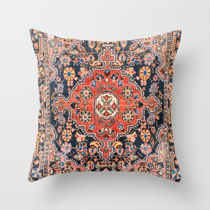 Djosan Poshti West Persian Rug Print Throw Pillow Gallery Image 6