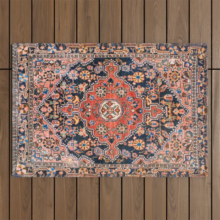 Djosan Poshti West Persian Rug Print Outdoor Rug Gallery Image 1