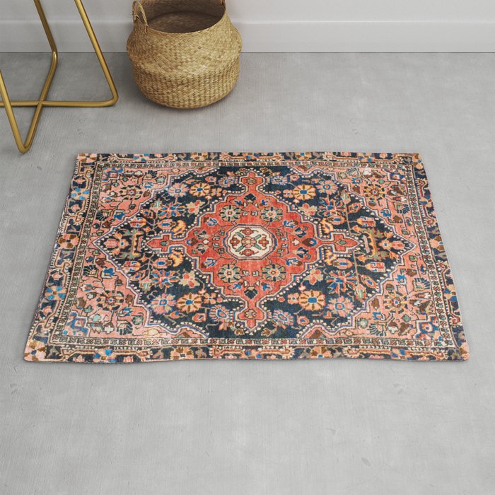 Djosan Poshti West Persian Rug Print Rug Gallery Image 1