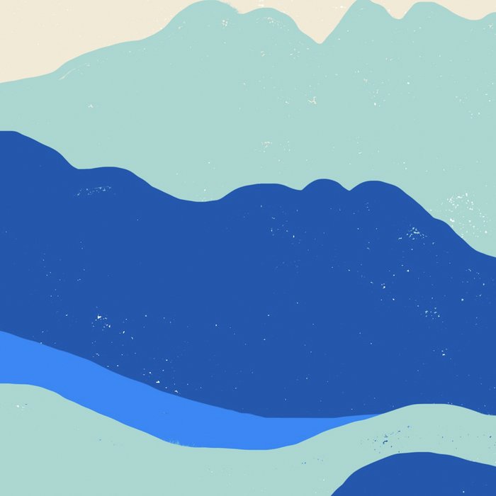 Blue Sea Waves on a Sunny Day Coffee Mug Gallery Image 2