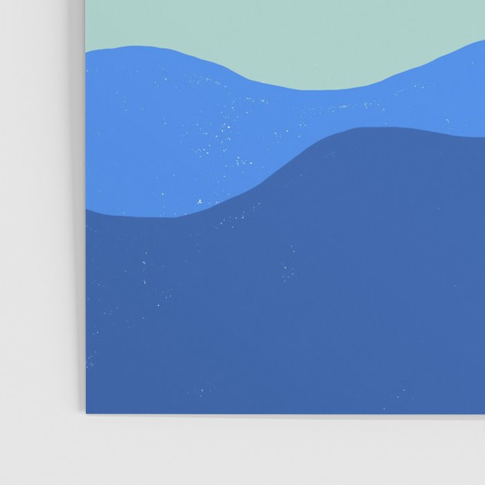 Blue Sea Waves on a Sunny Day Poster Gallery Image 3