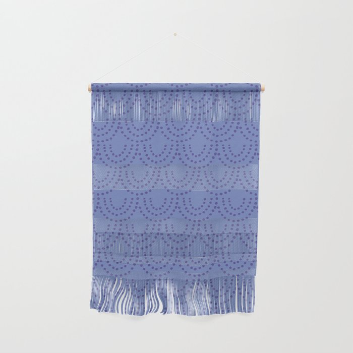 Periwinkle Scallops Wall Hanging Gallery Image 1