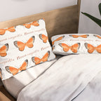 Butterfly - Mesene margaretta Pillow Sham Gallery Image 2