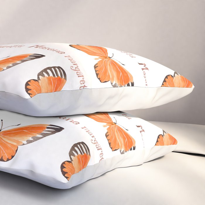 Butterfly - Mesene margaretta Pillow Sham Gallery Image 3