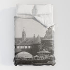 1890 Narragansett Towers & Casino, Narragansett, Rhode Island Duvet Cover Gallery Image 6