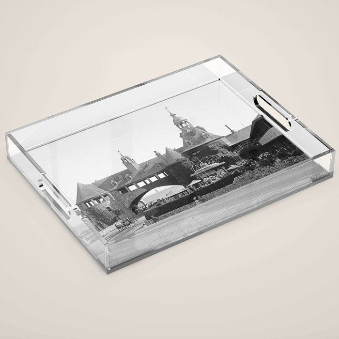 1890 Narragansett Towers & Casino, Narragansett, Rhode Island Acrylic Tray Gallery Image 1