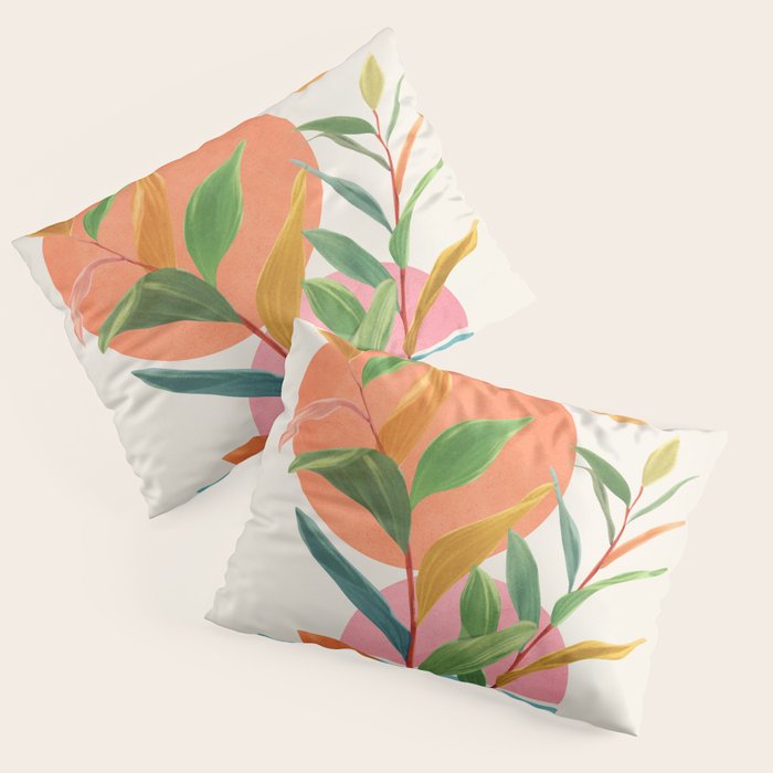 Colorful Branching Out 11 Pillow Sham Gallery Image 3