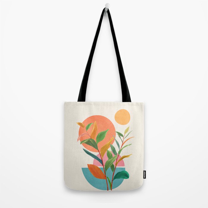 Colorful Branching Out 11 Tote Bag Gallery Image 2